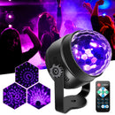 GAOMON 1PC UV Black Light 6W LED Disco Ball Party Lights