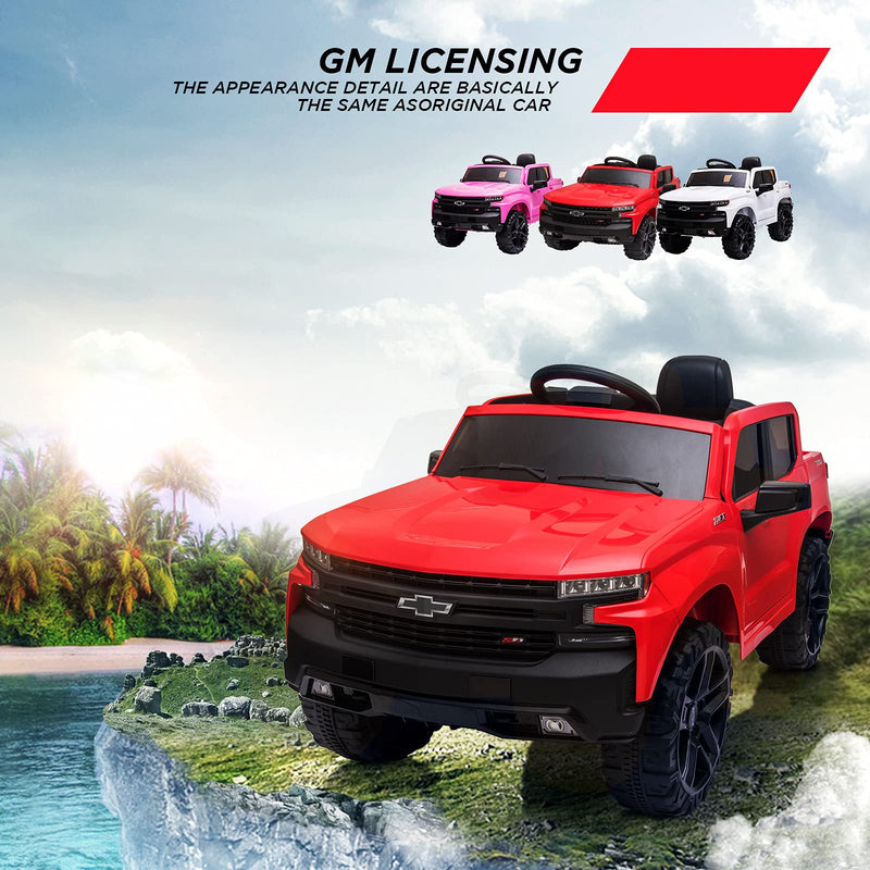 GAOMON 12V Battery Powered Ride on Car Electric Vehicles - Red