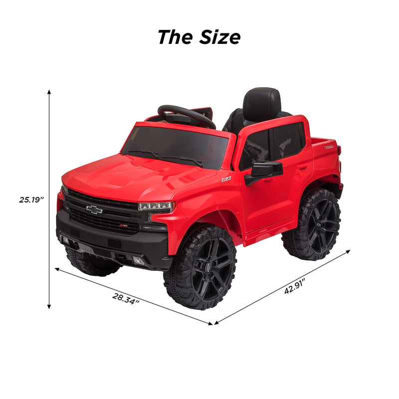 GAOMON 12V Battery Powered Ride on Car Electric Vehicles - Red