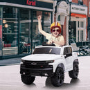 GAOMON 12V Battery Powered Ride on Car Electric Vehicles - White