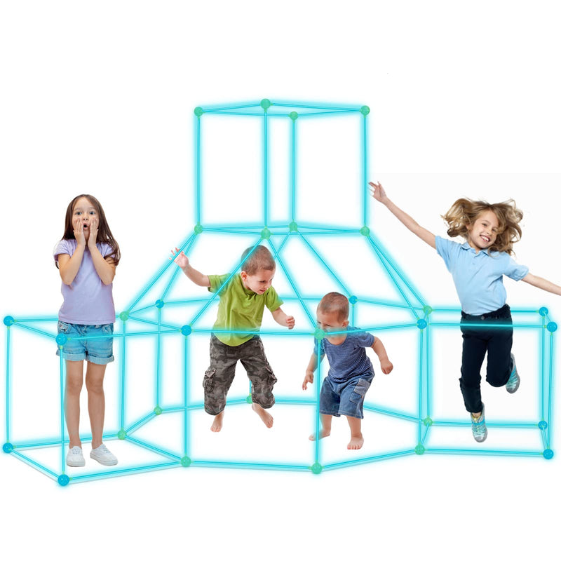 GAOMON 133pcs Fort Building Kit for Kids STEM Fort Toys