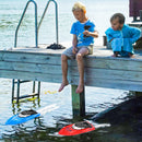 GAOMON 2PACK 10km/H 2.4G High Speed Remote Control Boats (Blue+Red)