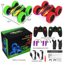 GAOMON 2Pack RC Stunt Car Watch Gesture Sensor Car Green+Red