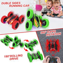 GAOMON 2Pack RC Stunt Car Watch Gesture Sensor Car Green+Red