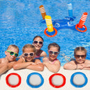 GAOMON 9PCS PVC Inflatable Pool Fighting Float Row Toys