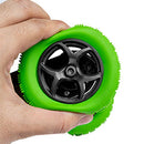 GAOMON Remote Control Car 1165A RC Stunt Car Toy Double Sided 360 Rotating Vehicle Green