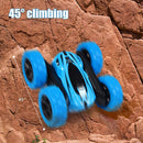 GAOMON Remote Control Car RC Stunt Car Double Sided Crawler Vehicle Blue