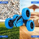 GAOMON Remote Control Car RC Stunt Car Double Sided Crawler Vehicle Blue
