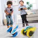 GAOMON 2Pack Remote Control Car RC Stunt Cars Yellow & Blue