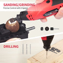 GAOMON 88pcs Rotary Tool Kit 1.5Amp Variable Speed with Flex Shaft DIY Projects