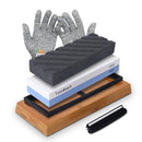 GAOMON Sharpening Stone Whetstone Set Kitchen Knife Sharpener