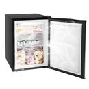 ZOKOP BD-60 60L Single Door Vertical Freezer AC115V 60Hz Freezing Refrigerator Black