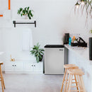 ZOKOP BD-88-E 88L Upright Freezer AC115V 60Hz Freezing Refrigerator Black