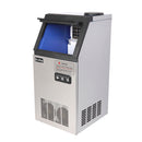 ZOKOP Ice Maker BY-70PF Cube Machine Stainless Steel Freestanding