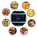 ZOKOP Air Fryer 16L 1800W All-in-One Airfryer Oven Black with Visible Window