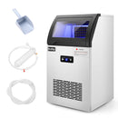 ZOKOP Ice Maker Cube Machine SKF-C50FL 120V 495W Stainless Steel Freestanding